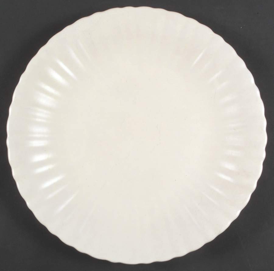 Colonial White (Surf) 13" Chop Plate (Round Platter) by Stangl-1
