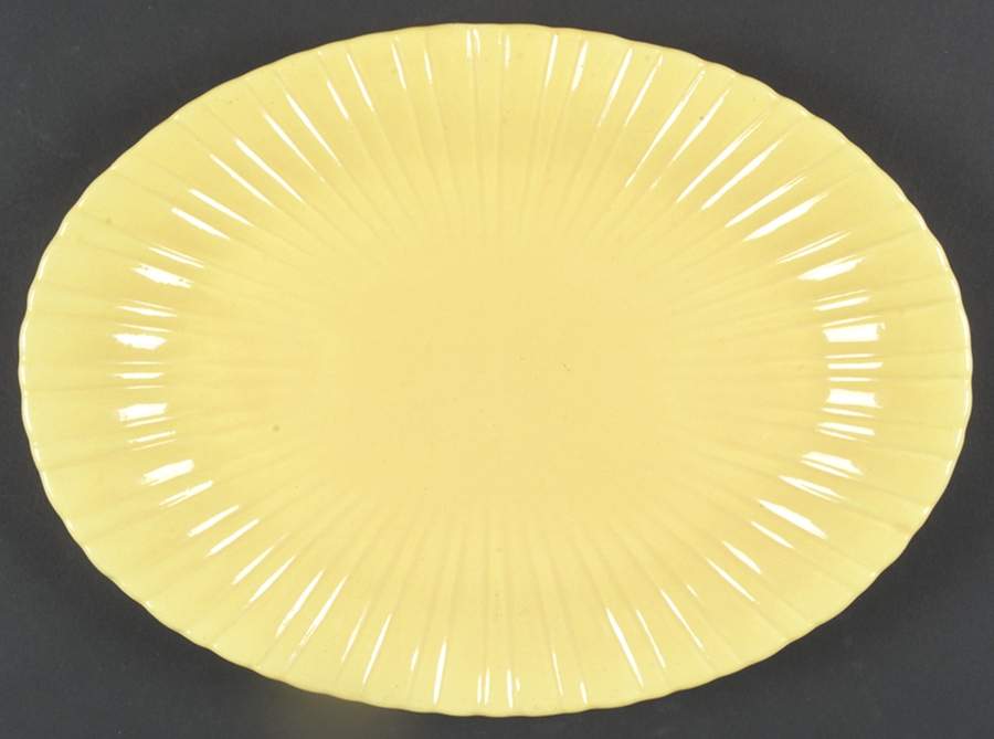 Colonial Yellow (Persian) 11" Oval Serving Platter by Stangl-1