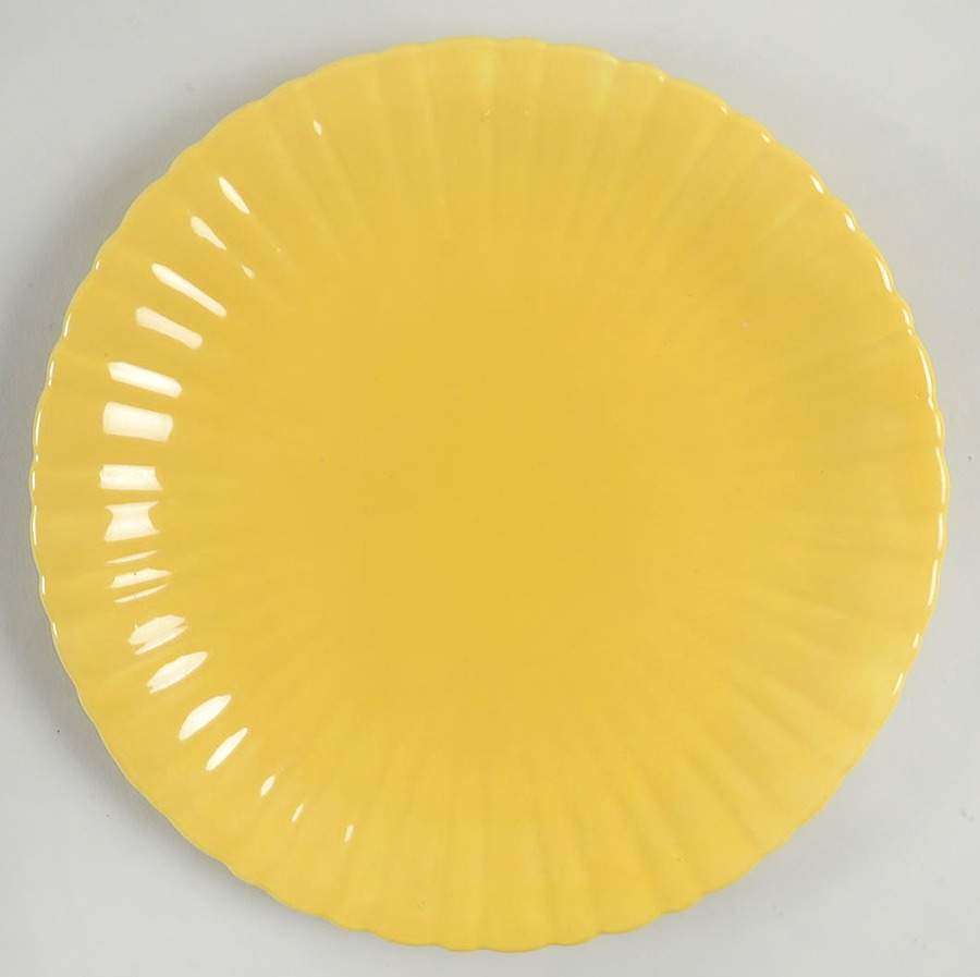 Colonial Yellow (Persian) Luncheon Plate by Stangl-1