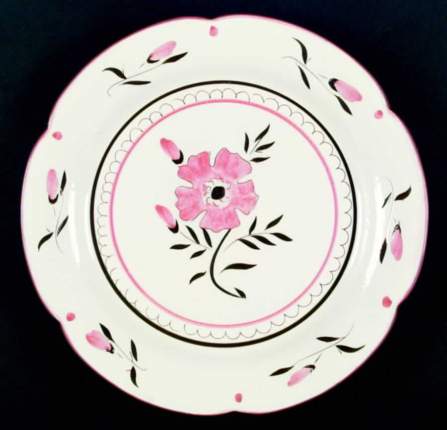 Colonial Rose Dinner Plate by Stangl-1