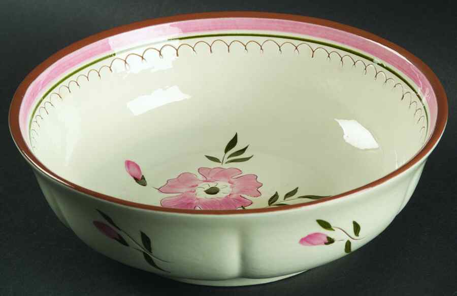 Colonial Rose 8" Round Vegetable Bowl by Stangl-1