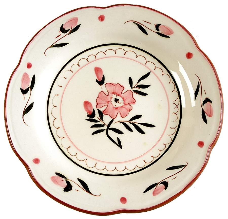 Colonial Rose Bread & Butter Plate by Stangl-1
