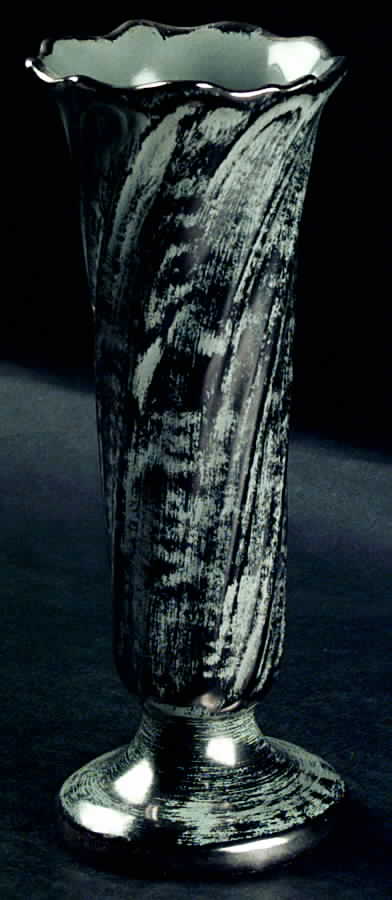 Colonial Silver (Platina) 7" Bud Vase by Stangl-1