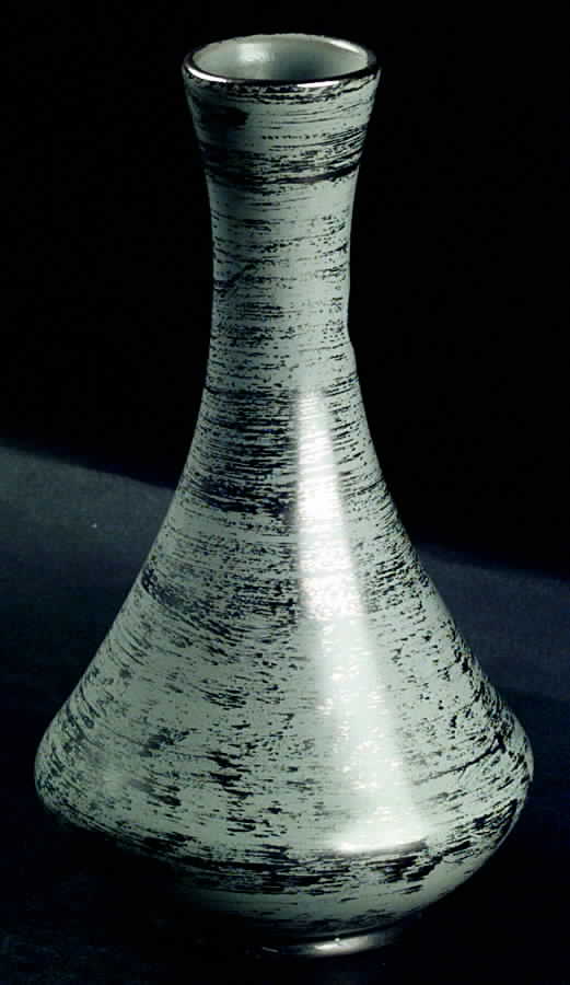 Colonial Silver (Platina) 8" Bud Vase by Stangl-1