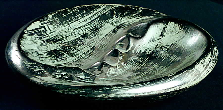 Colonial Silver (Platina) Small Ashtray by Stangl-1