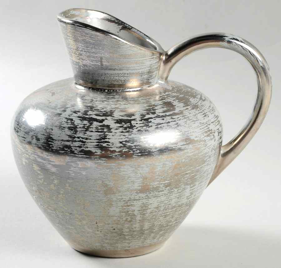 Colonial Silver (Platina) 32 Oz Pitcher by Stangl-1