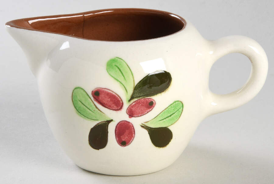 Cranberry Creamer by Stangl-1