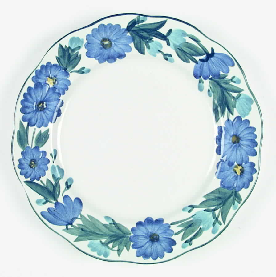 Dahlia (Brown Bottom) Dinner Plate by Stangl-1
