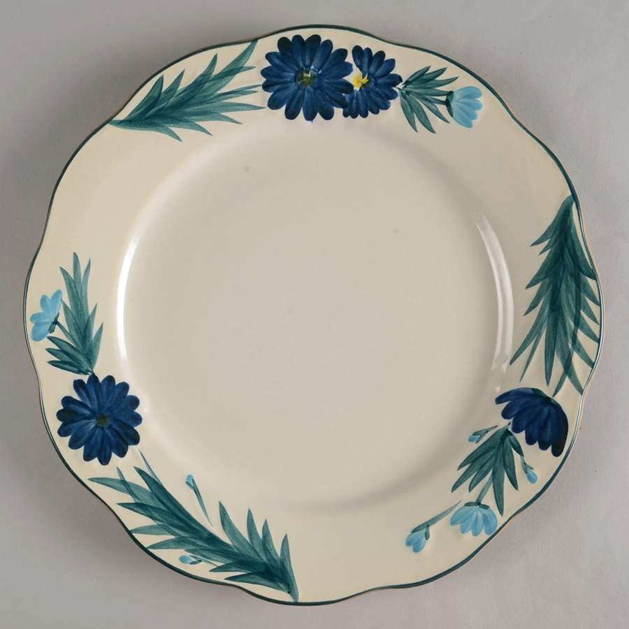 Dahlia (Brown Bottom) 12" Chop Plate (Round Platter) by Stangl-1