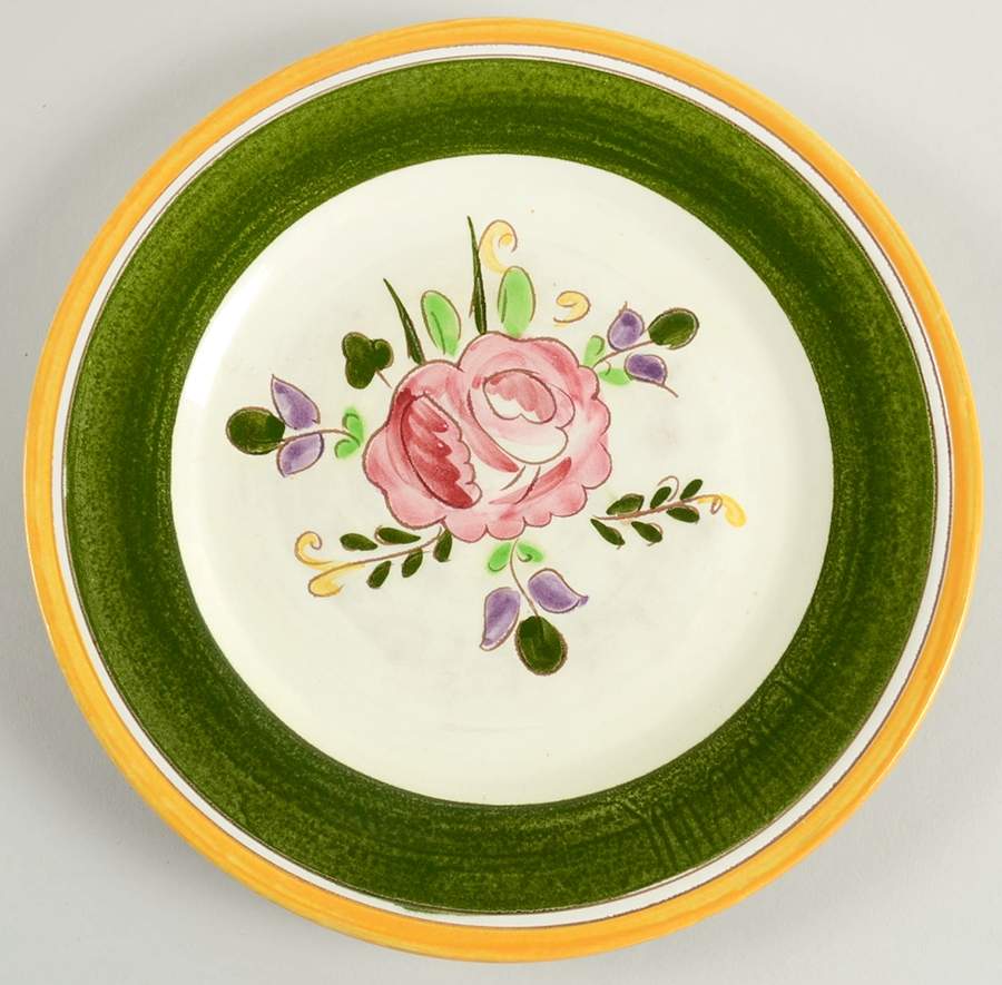 El Rosa Luncheon Plate by Stangl-1