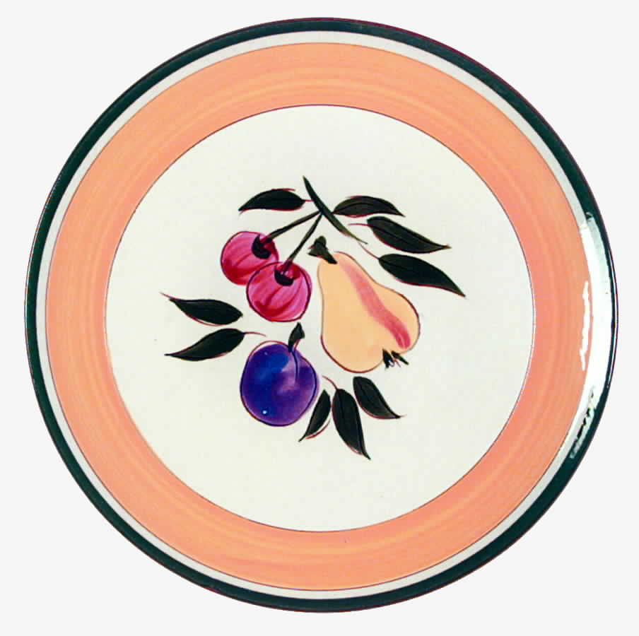 Festival (Coupe) Salad Plate by Stangl-1