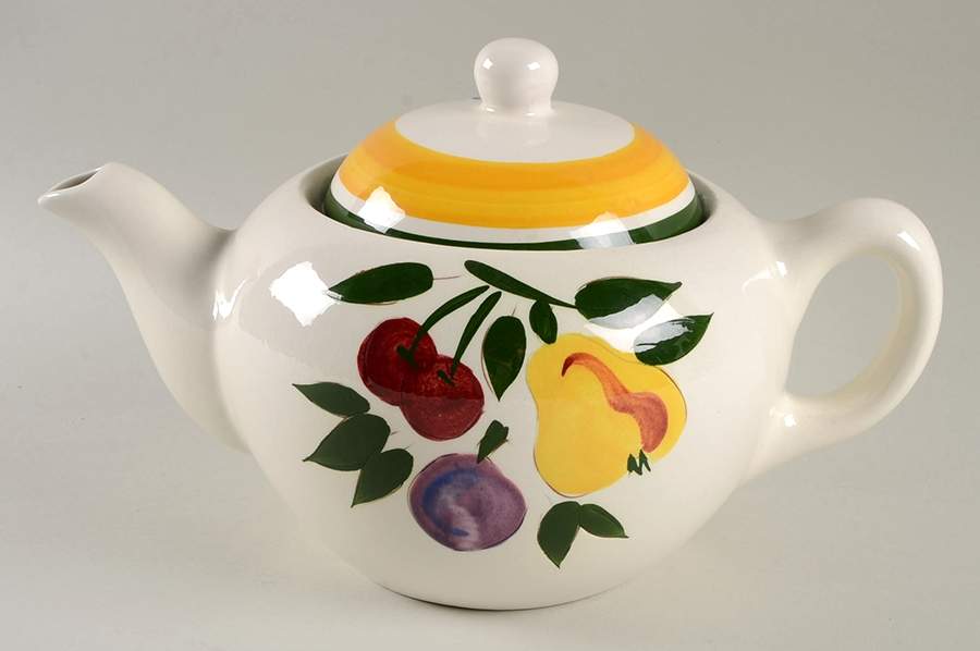 Festival (Coupe) Teapot & Lid by Stangl-1