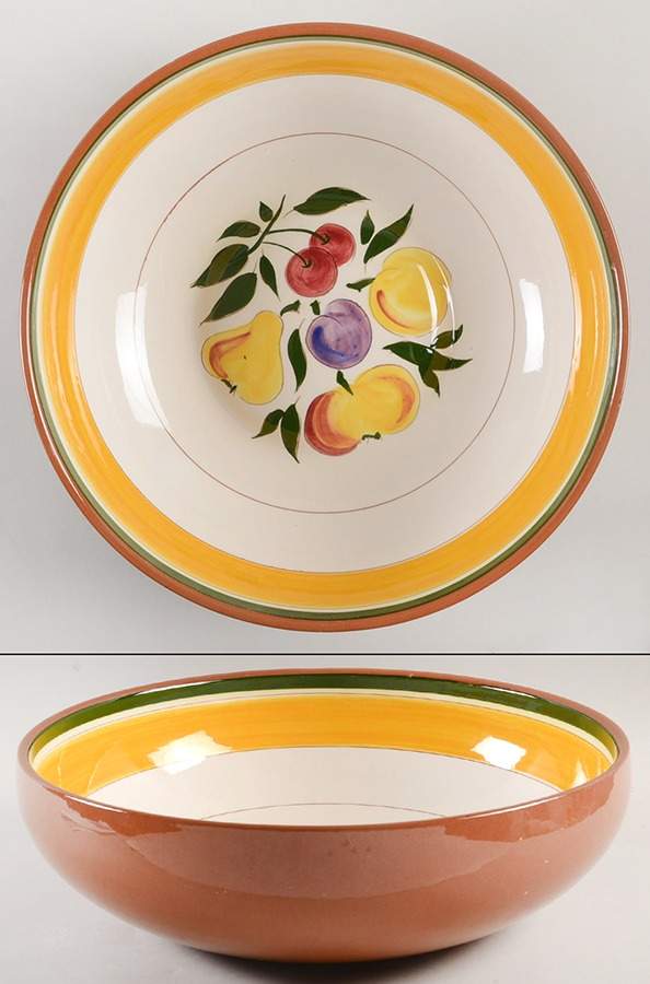 Festival (Coupe) 12" Large Salad Serving Bowl by Stangl-1