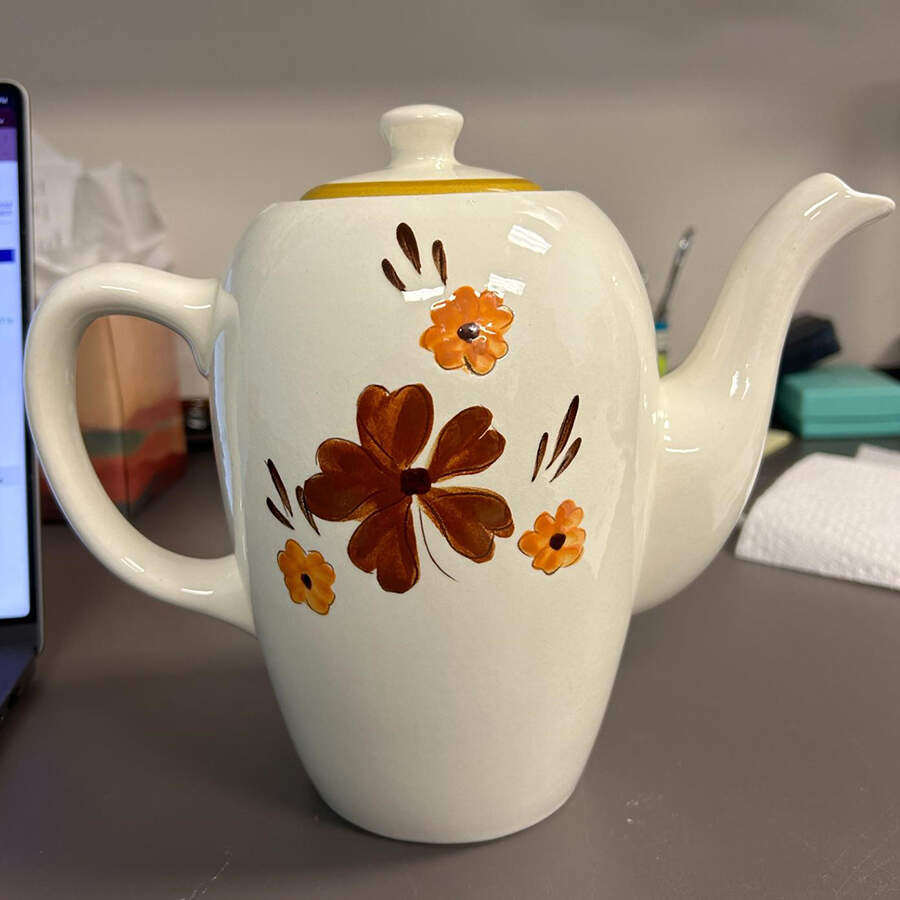 First Love Coffee Pot & Lid by Stangl-1