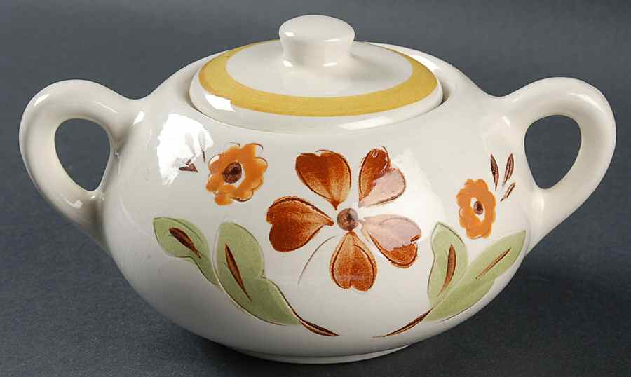 First Love Sugar Bowl & Lid by Stangl-1