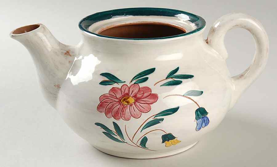Flora Teapot No Lid by Stangl-1