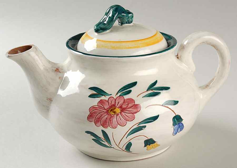 Flora Teapot & Lid by Stangl-1