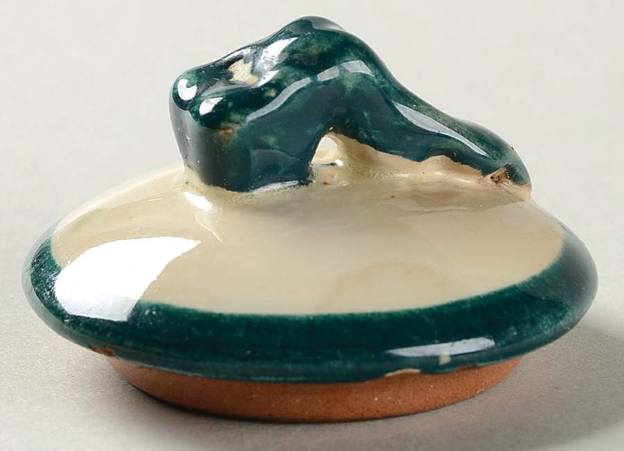 Flora Lid for Sugar Bowl by Stangl-1