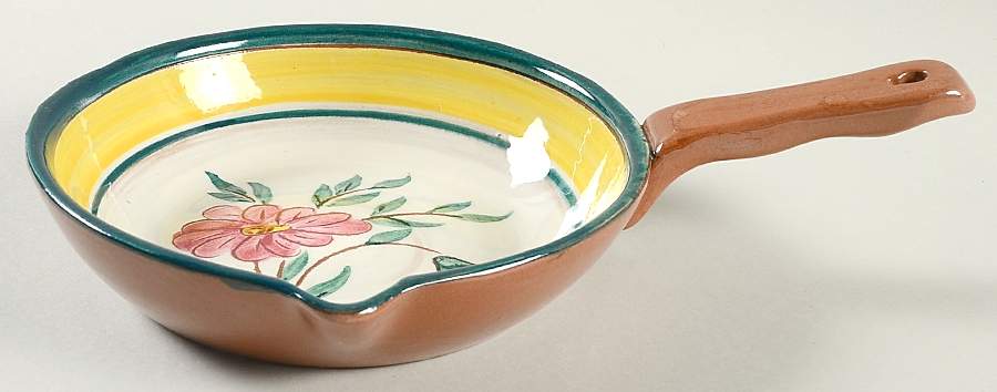 Flora Open Skillet by Stangl-1
