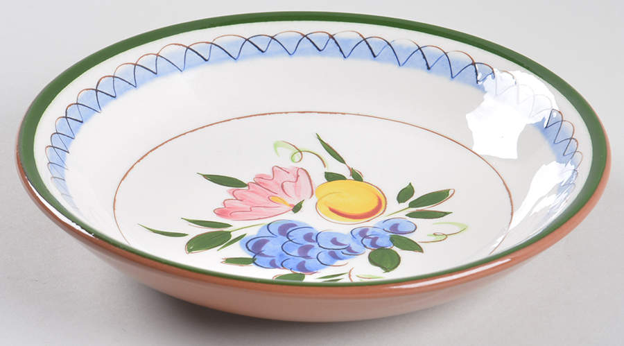 Fruit & Flowers Coupe Soup Bowl by Stangl-1