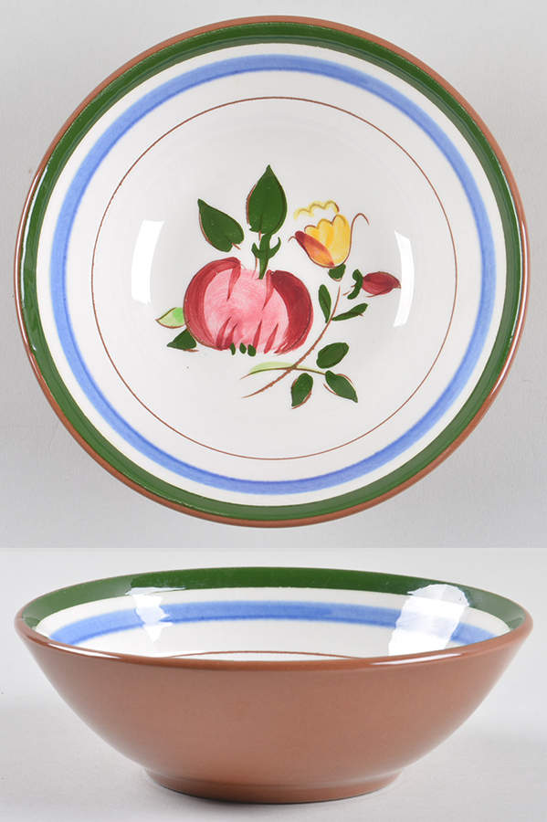 Fruit & Flowers Coupe Cereal Bowl by Stangl-1