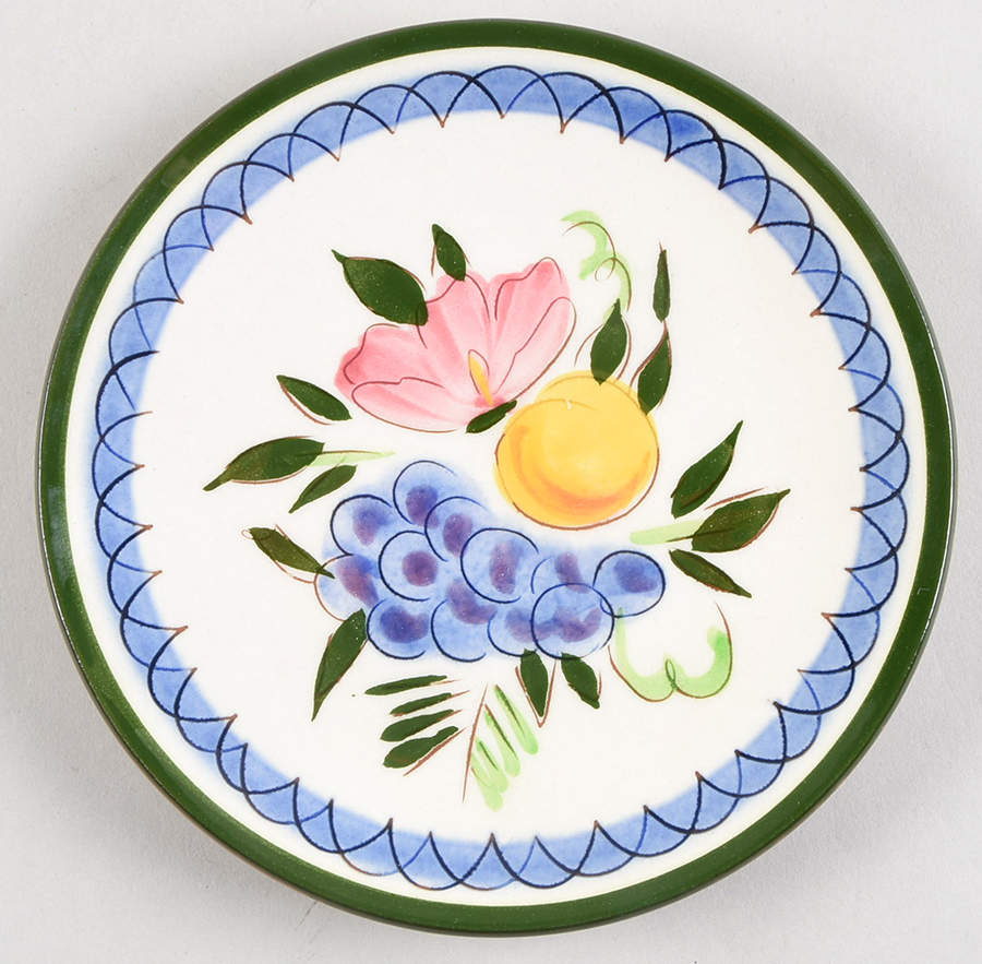 Fruit & Flowers Bread & Butter Plate by Stangl-1