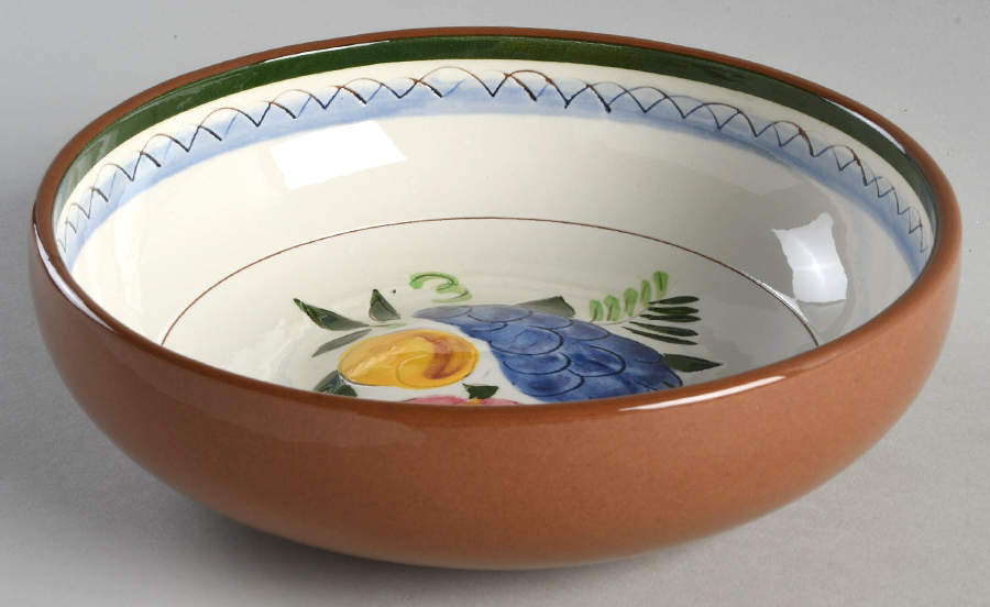 Fruit & Flowers 8" Round Vegetable by Stangl-1