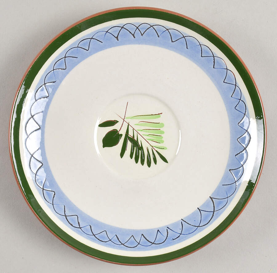 Fruit & Flowers Saucer by Stangl-1
