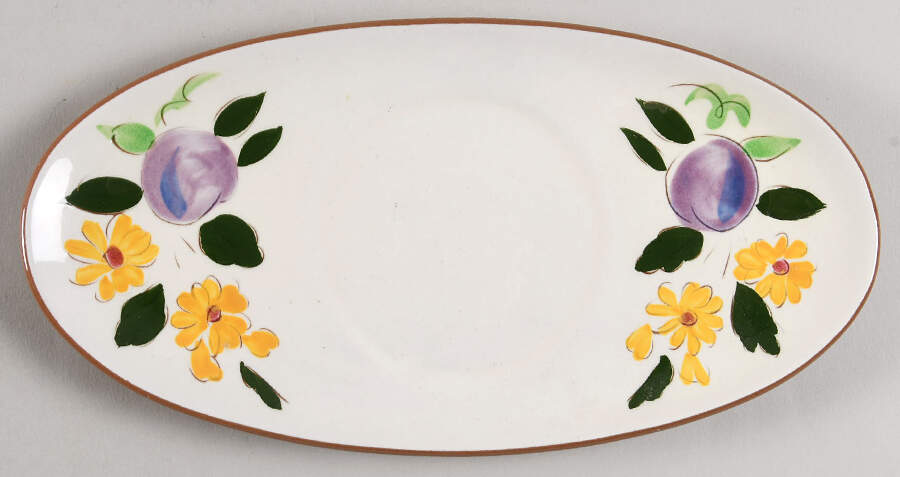 Fruit & Flowers Gravy Boat by Stangl-1