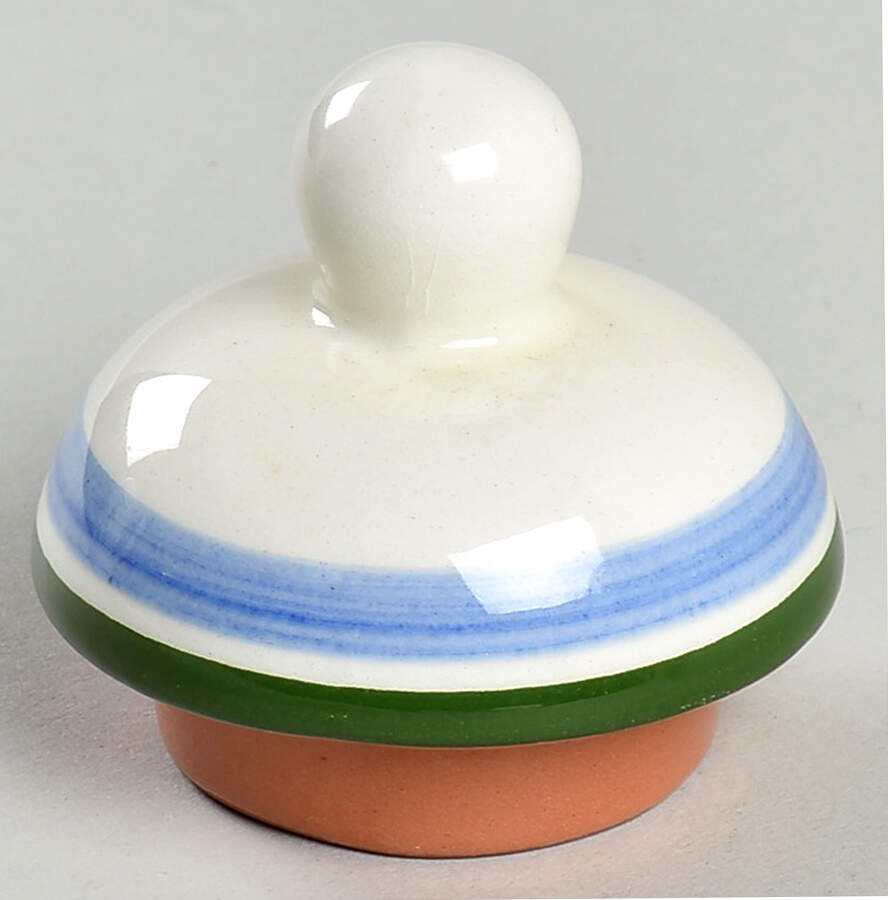 Fruit & Flowers Lid for Mini Coffee Pot by Stangl-1