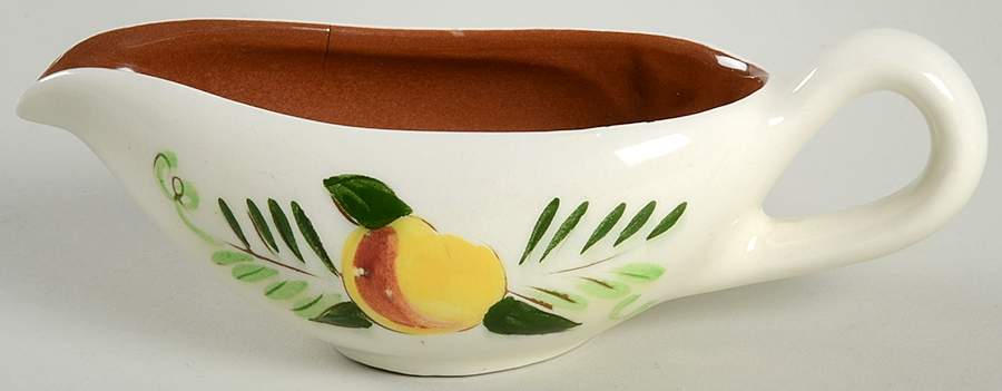 Fruit & Flowers Individual Gravy Boat No Underplate by Stangl-1