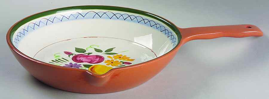 Fruit & Flowers Open Skillet by Stangl-1