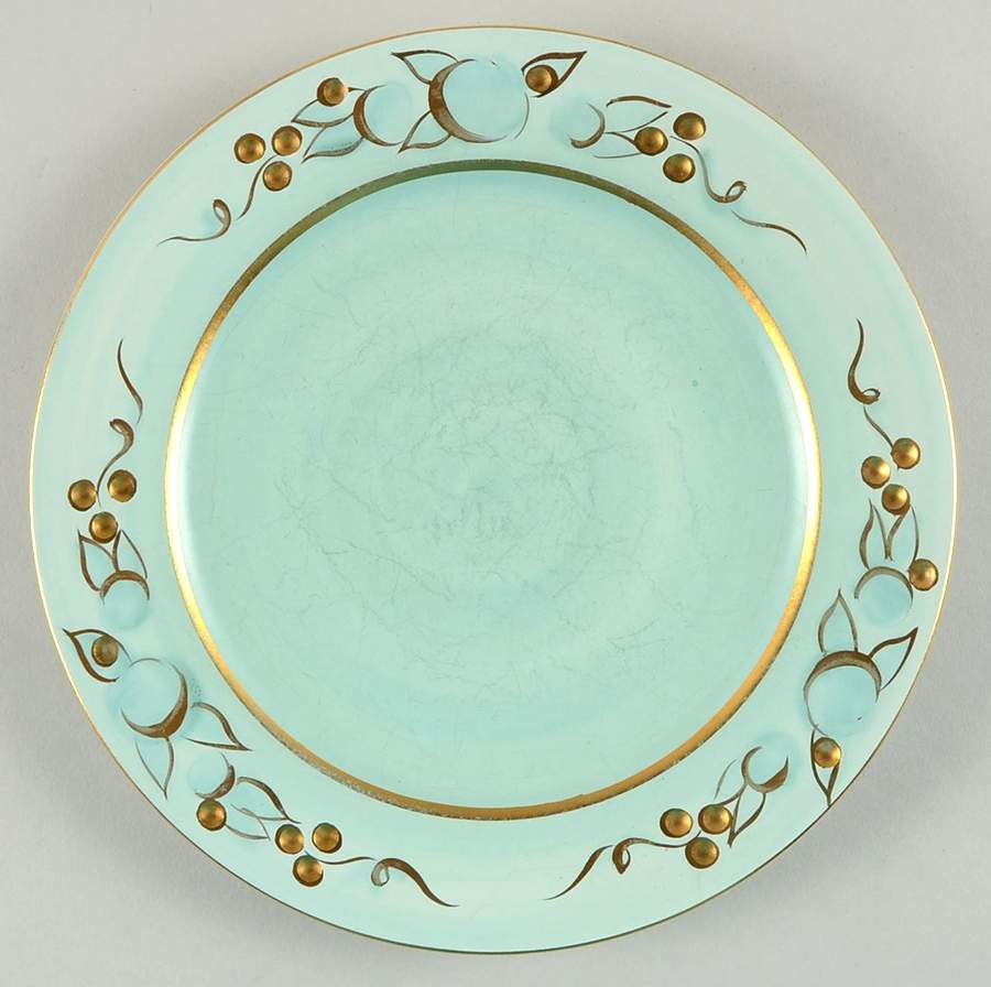 Frosted Fruit Salad Plate by Stangl-1