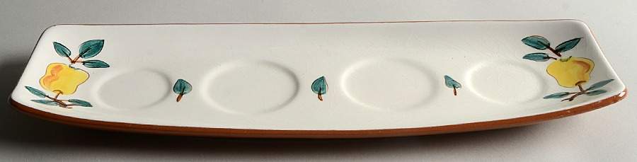 Fruit (Brown Trim) Condiment Tray by Stangl-1