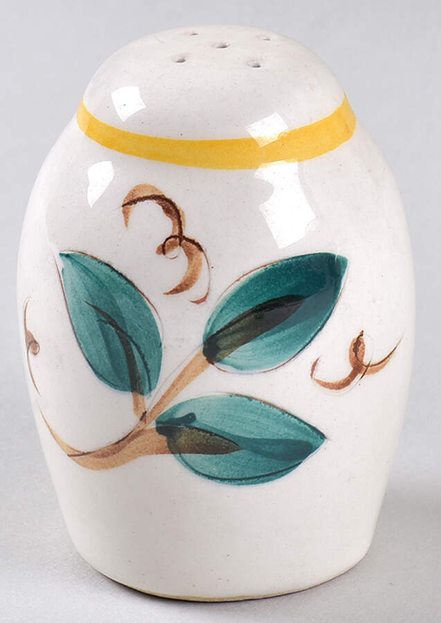 Fruit (Brown Trim) Pepper Shaker by Stangl-1