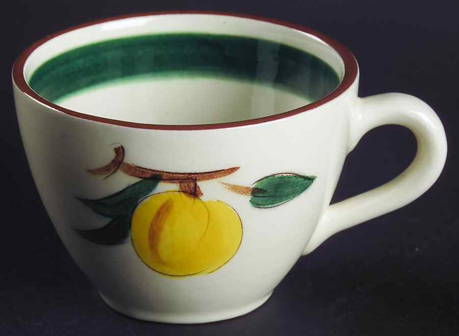 Fruit (Brown Trim) Snack Cup by Stangl-1