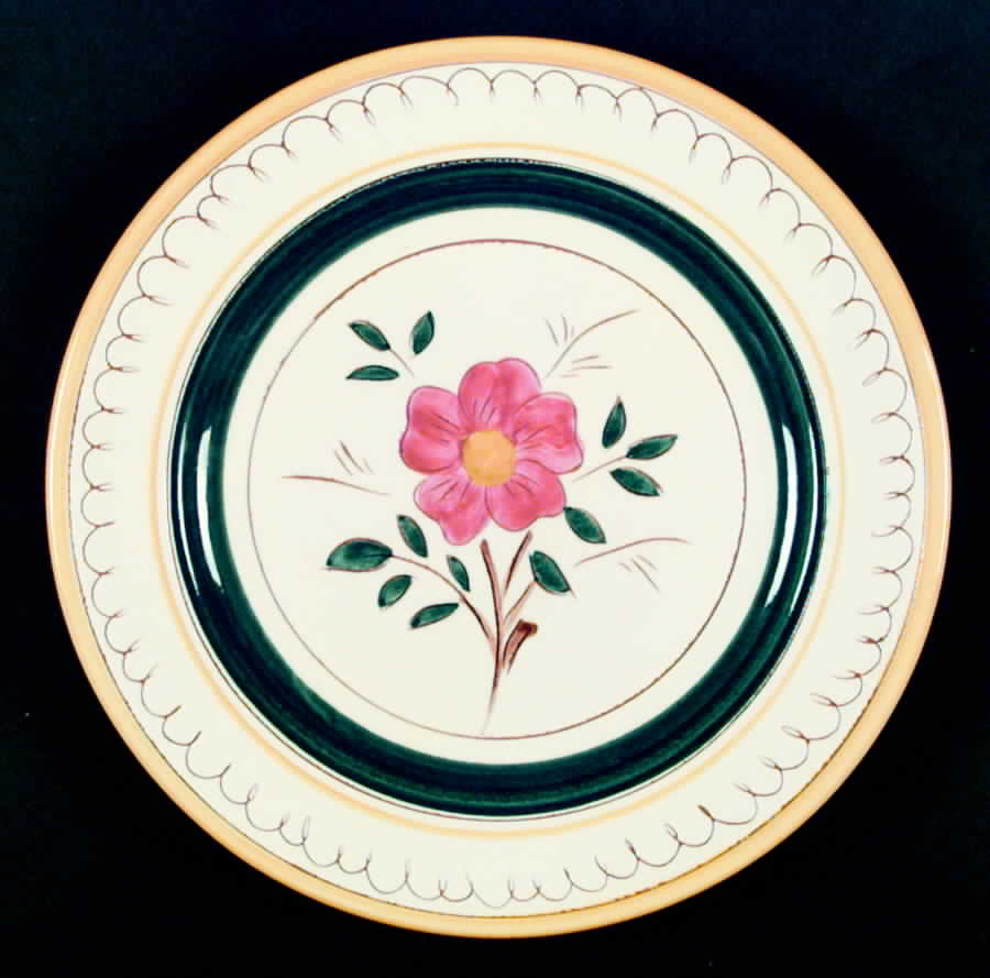 Garden Flower Dinner Plate by Stangl-1