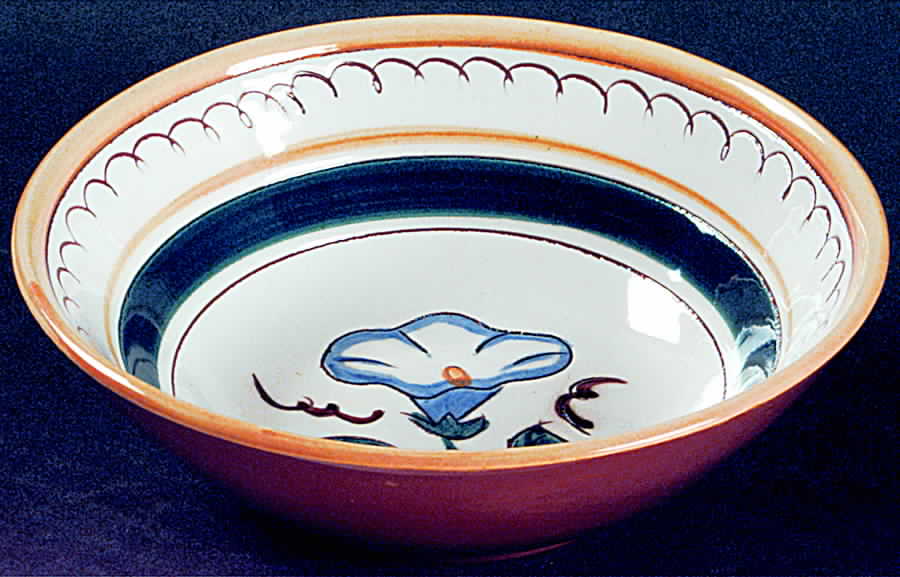 Garden Flower Coupe Cereal Bowl by Stangl-1