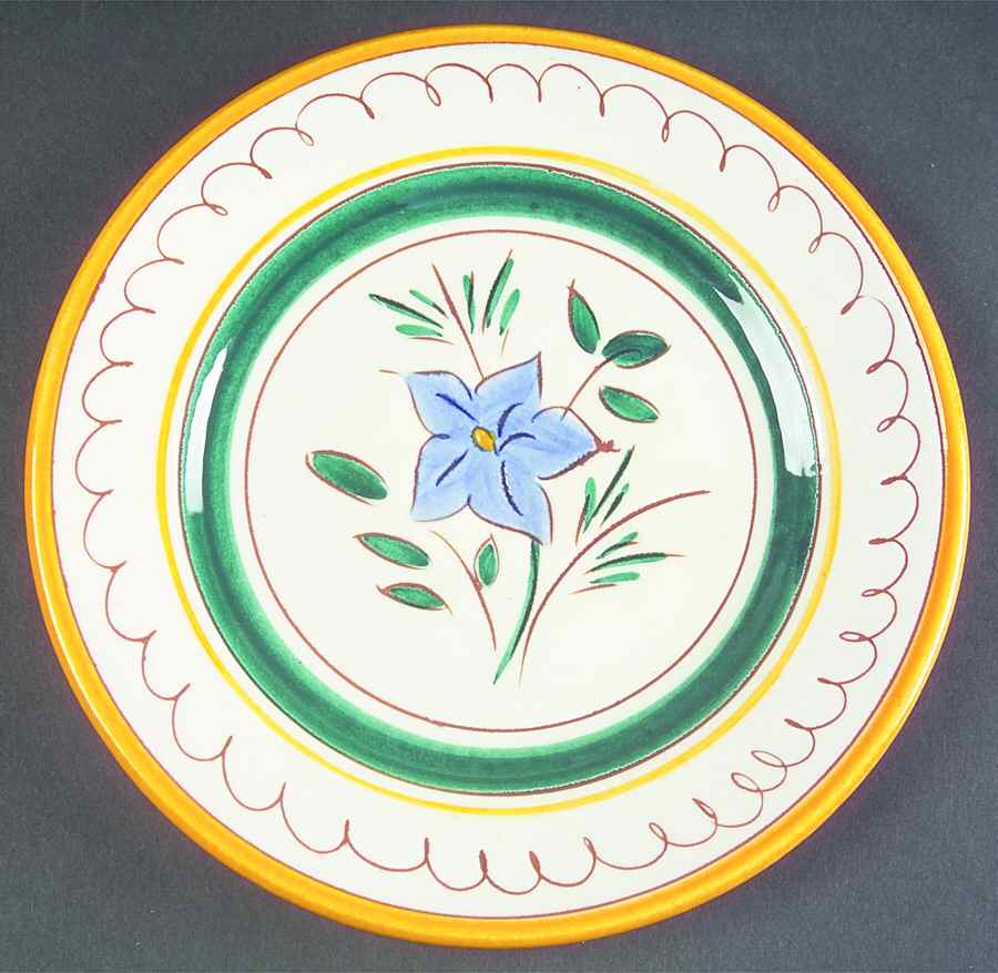 Garden Flower Bread & Butter Plate by Stangl-1