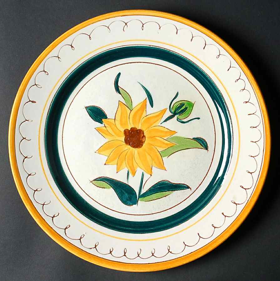 Garden Flower 11" Chop Plate (Round Platter) by Stangl-1