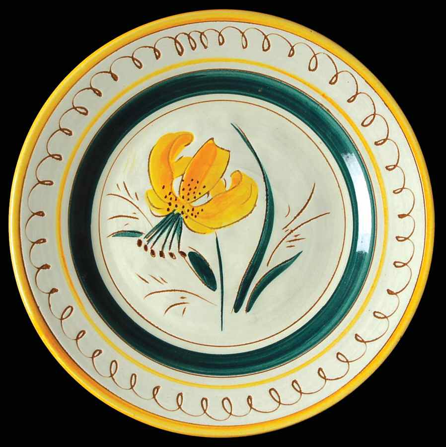 Garden Flower Luncheon Plate by Stangl-1