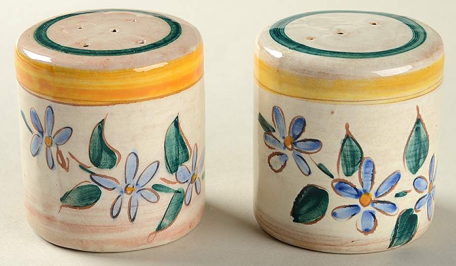 Garden Flower Salt & Pepper Set by Stangl-1