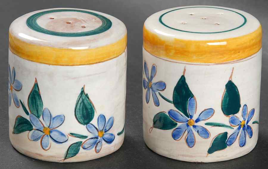 Garden Flower (Terra Rose) Salt & Pepper Set by Stangl-1