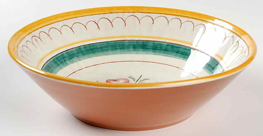 Garden Flower (Terra Rose) 8" Round Vegetable Bowl by Stangl-1