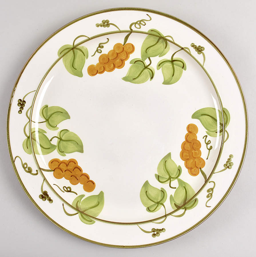 Golden Grape Large Chop Plate (Round Platter) by Stangl-1