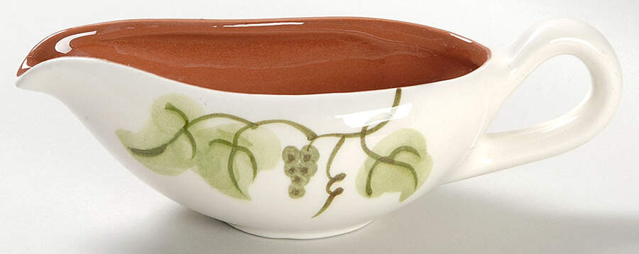 Golden Grape Individual Gravy Boat by Stangl-1