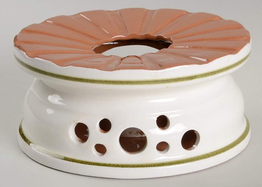 Golden Grape China Warmer Stand by Stangl-1