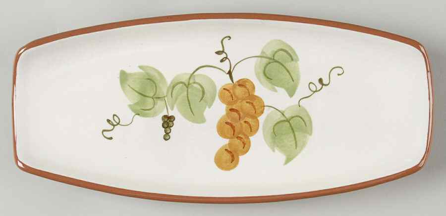 Golden Grape Pickle Dish by Stangl-1