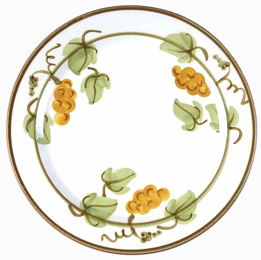 Golden Grape Salad Plate by Stangl-1