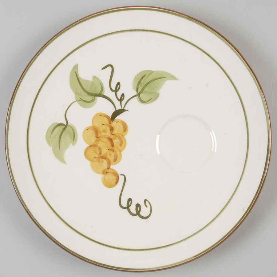 Golden Grape Snack Plate by Stangl-1